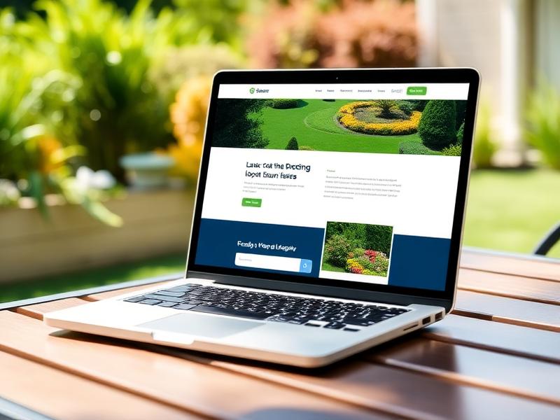 GreenScape Lawn & Land website preview